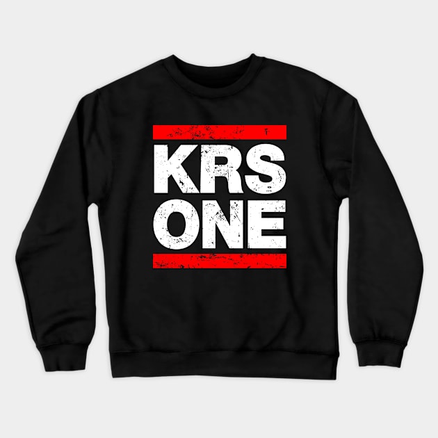 KRS One Crewneck Sweatshirt by The Lisa Arts